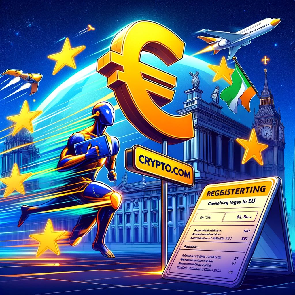 Crypto.com、アイルランドでの登録完了でEU市場進出加速