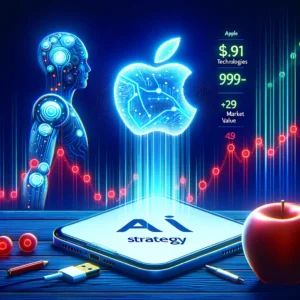 AppleのAI戦略発表で世界最高市場価値に！新技術が株価を押し上げ