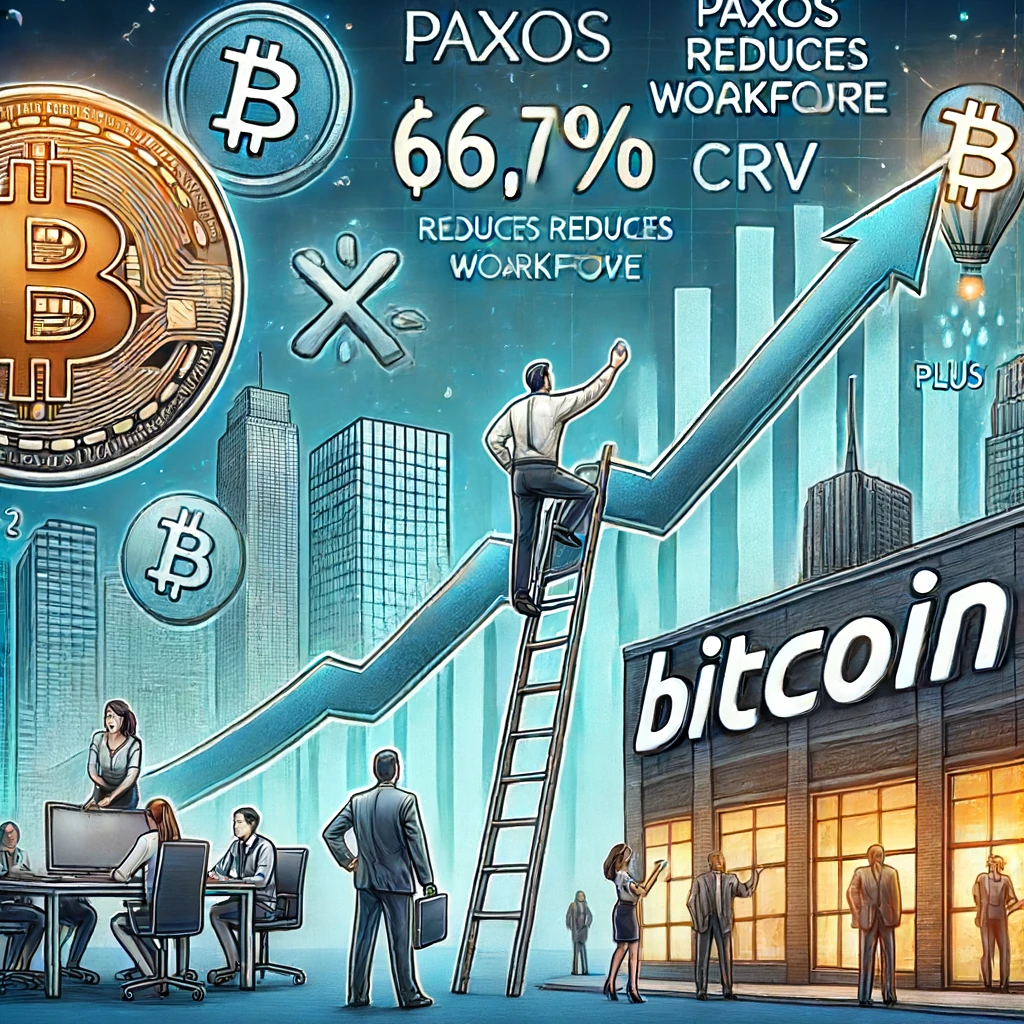 ビットコイン67,000ドル超え、Paxos人員削減、CRV急落の波紋 - innovaTopia - （イノベトピア）