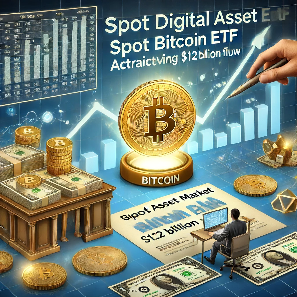2024年デジタル資産市場、スポットビットコインETFが引き寄せる120億ドルの純流入 - innovaTopia - （イノベトピア）