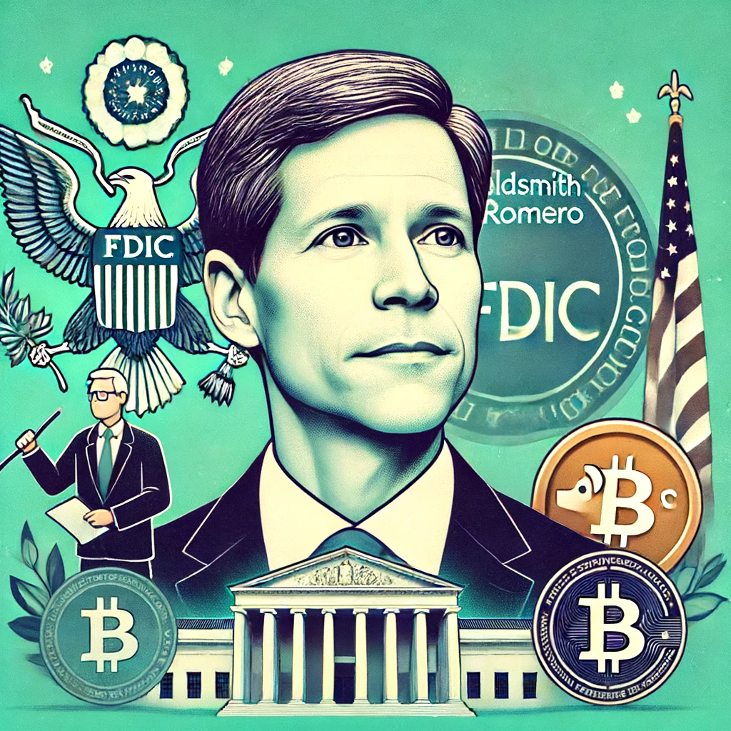 ゴールドスミス・ロメロ、FDIC議長に指名予定：金融規制と暗号通貨の未来に影響 - innovaTopia - （イノベトピア）