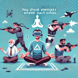 息を吐くたびに敵を撃つ！VRゲーム「Zengence」が瞑想とアクションを融合 - innovaTopia - （イノベトピア）