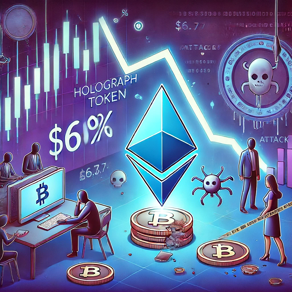 Holographトークン価値、攻撃で60%急落 – 670万ドル被害 - innovaTopia - （イノベトピア）