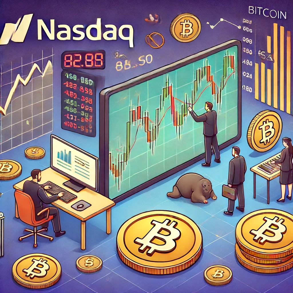ビットコイン価格下落、ナスダックとの相関関係に乖離現象 - innovaTopia - （イノベトピア）