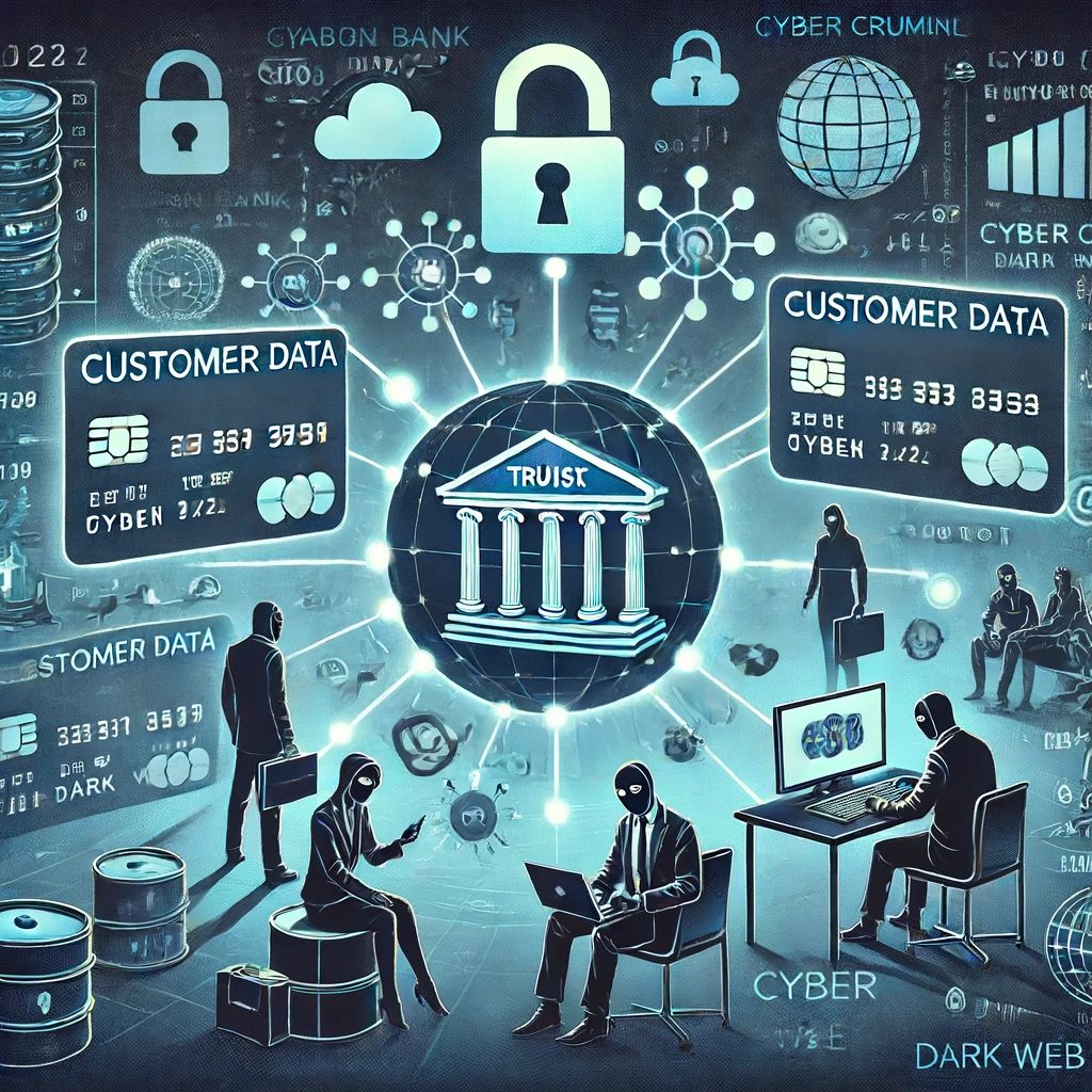 巨大銀行Truistの顧客データがダークウェブで販売、サイバー犯罪者が関与