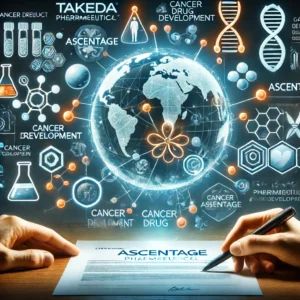 武田薬品、がん治療薬開発でAscenTageと契約、バイオテク業界に新風