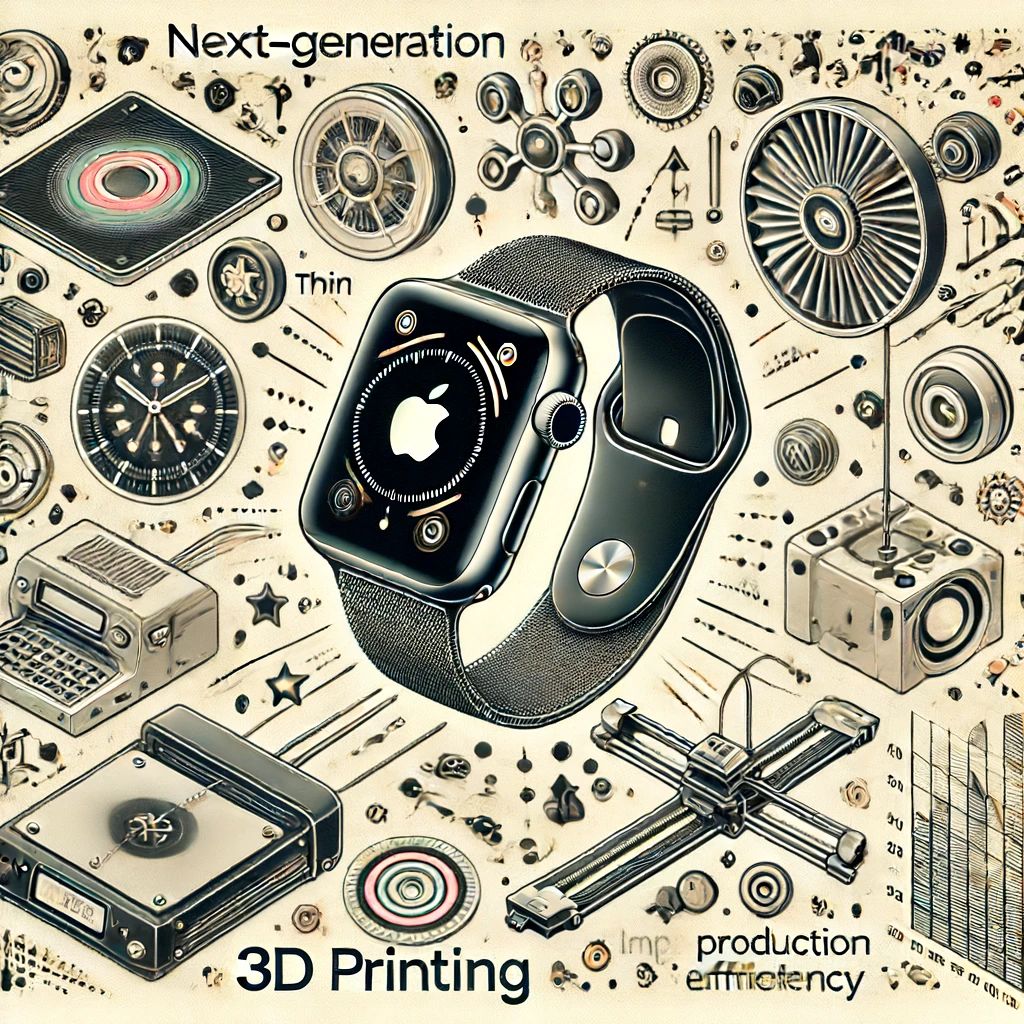 次期Apple Watch、薄型大画面＆3Dプリント技術導入で生産効率向上へ