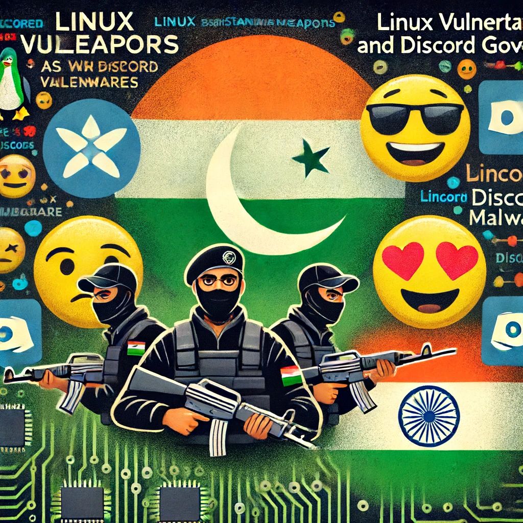 絵文字を武器に、パキスタンのハッカーがインド政府をスパイ—Linux脆弱性とDiscordマルウェアを駆使