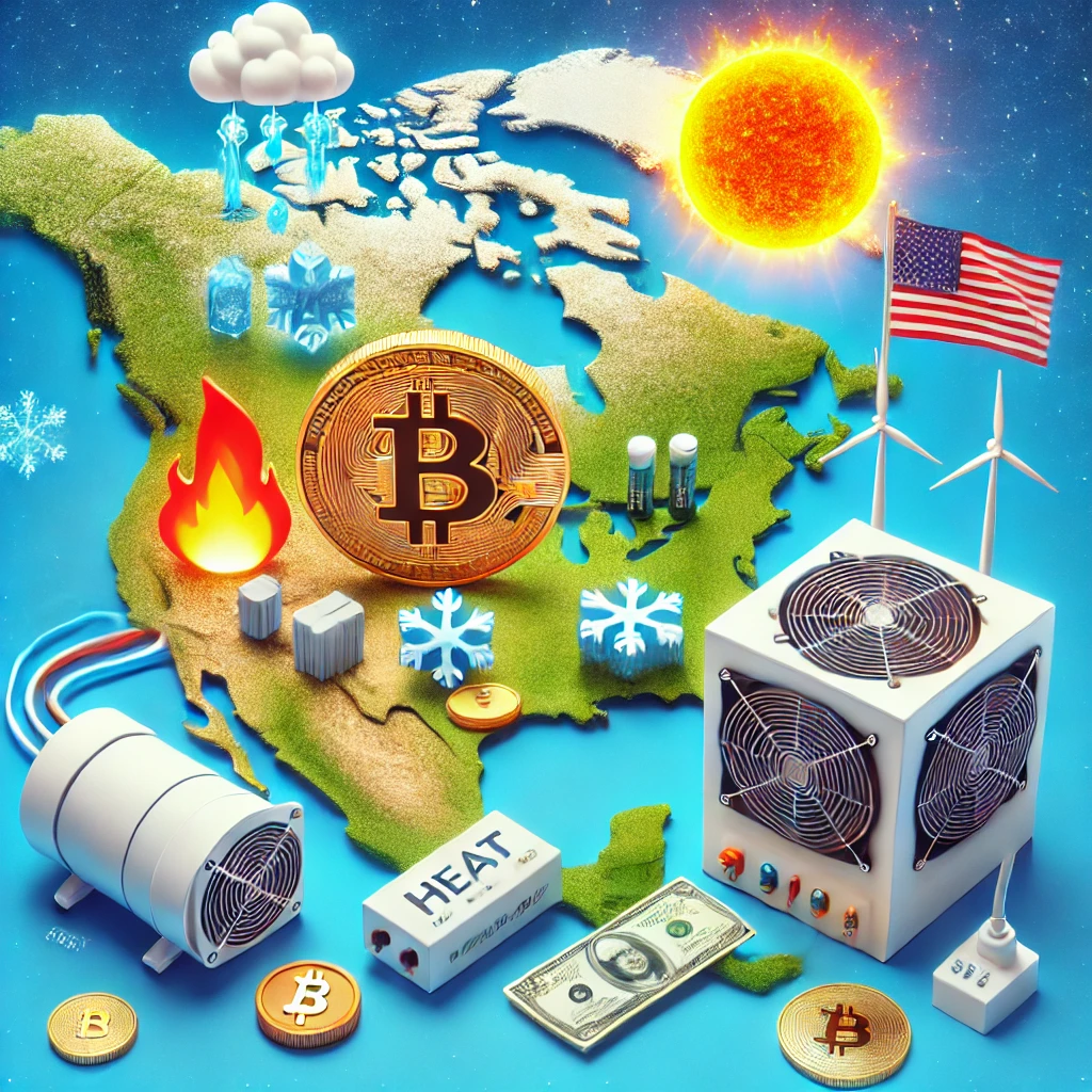 北米の夏季、ビットコインマイニングに暑さがもたらす影響と救済 - innovaTopia - （イノベトピア）