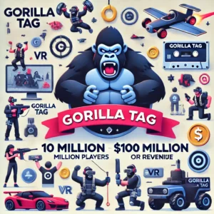 VRゲーム「Gorilla Tag」がプレイヤー数1000万人を突破、収益1億ドル達成！ - innovaTopia - （イノベトピア）