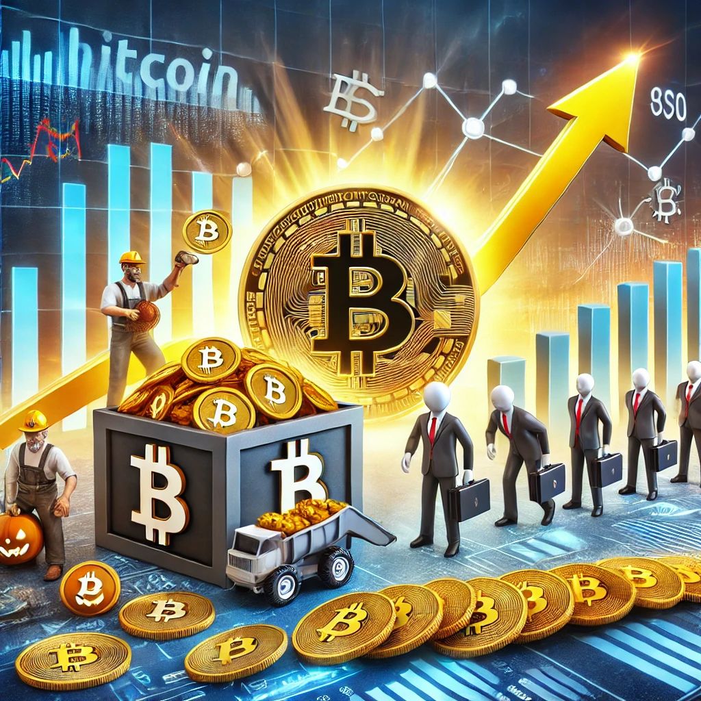ビットコイン売却増加：マイナーと長期保有者が市場を動かす