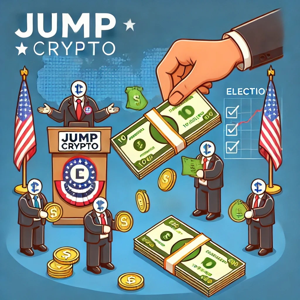 Jump Crypto、選挙への影響力拡大に1000万ドル寄付 - innovaTopia - （イノベトピア）