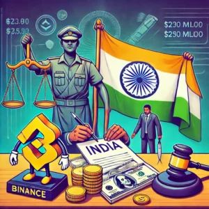 インド、Binanceに2.2億ドル罰金：AML規則違反で