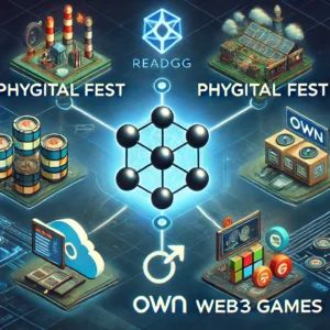 フィジタルフェスとWeb3ゲームが融合、ReadyggとOWNが革新的提携を発表