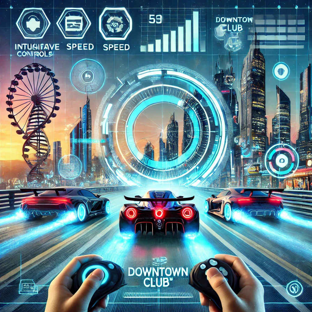 直感操作で駆け抜ける！「Downtown Club」レーシングゲームの未来を切り開く - innovaTopia - （イノベトピア）