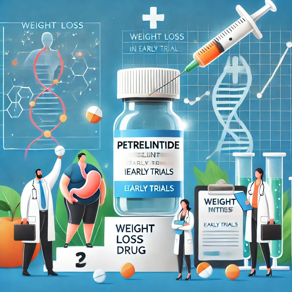 体重減少新薬Petrelintide、初期試験で大幅効果を記録！