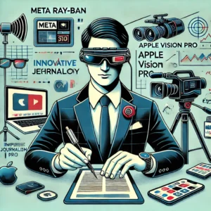 記者がMeta Ray-BanとApple Vision Proで革新的取材、ジャーナリズムの未来に光 - innovaTopia - （イノベトピア）