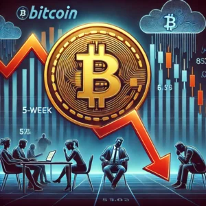 ビットコイン、5週間で最低値に転落 - 市場センチメントは極端なネガティブへ - innovaTopia - （イノベトピア）