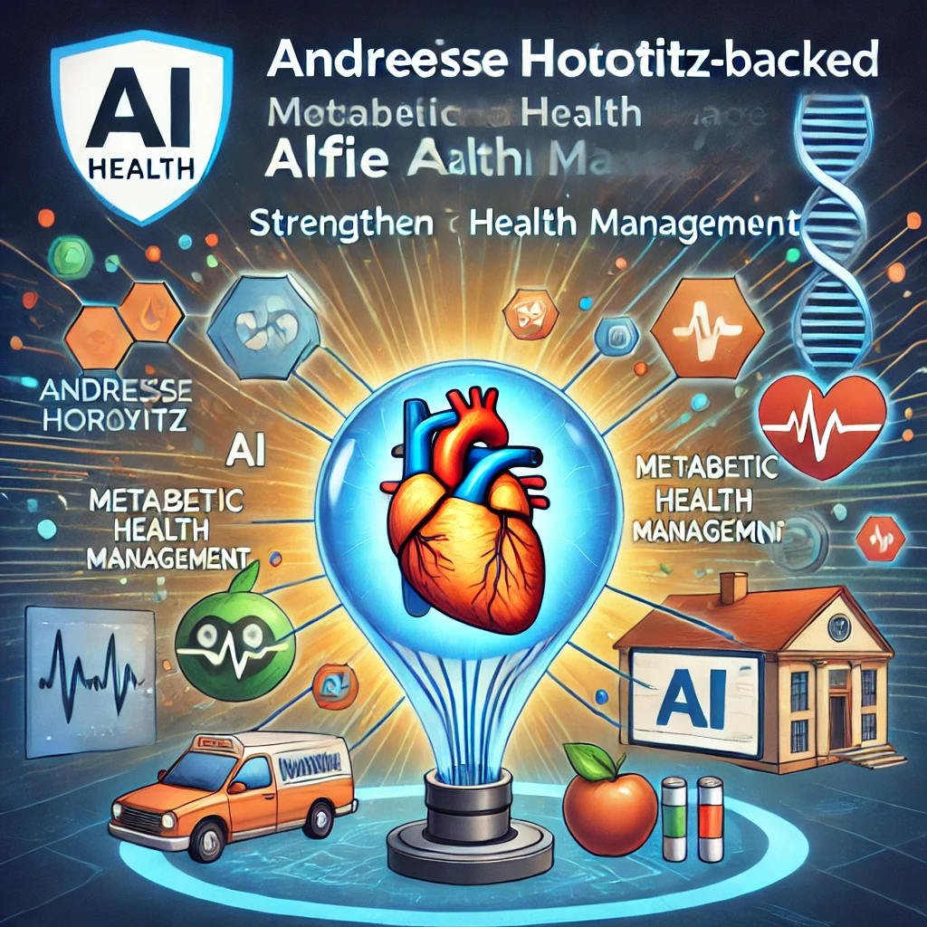 DALLE 2024-06-23 164948 - An illustration depicting Andreessen Horowitz-backed knownwell acquiring AI company Alfie Health to strengthen metabolic health management The image - innovaTopia Andreessen Horowitz支援のknownwell、AI企業Alfie Healthを買収し代謝健康管理を強化 - innovaTopia - (イノベトピア)