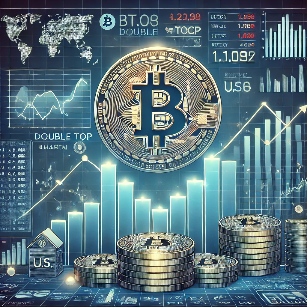ビットコイン、ダブルトップ形成で価格変動の兆し - 米インフレ指標発表前の展望 - innovaTopia - （イノベトピア）