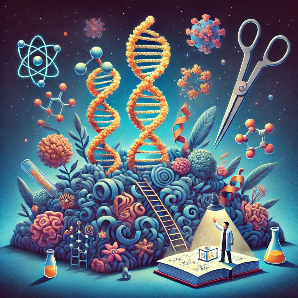 DALLE 2024-06-26 201358 - Illustration of AlphaFold unraveling the mysteries of proteins bringing innovation to disease research - innovaTopia