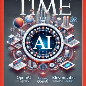 タイム誌、AI時代への航海開始: OpenAIとElevenLabsと提携 - innovaTopia - （イノベトピア）