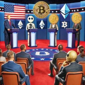 2024年米大統領選討論会、暗号通貨の話題は無視される