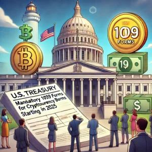 2025年から暗号通貨ブローカーに1099フォーム提出を義務化、米財務省発表