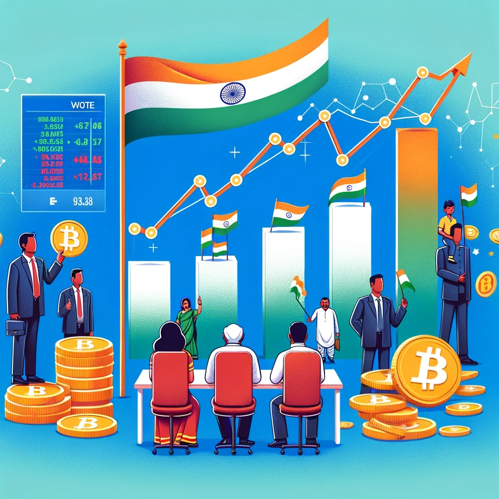 インド選挙結果: モディ首相のBJP得票減、株式市場とクリプト政策に影響 - innovaTopia - （イノベトピア）