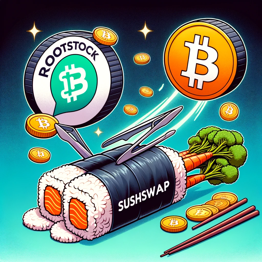 SushiSwapがRootstockで稼働開始、ビットコインのDeFi機能拡張へ - innovaTopia - （イノベトピア）