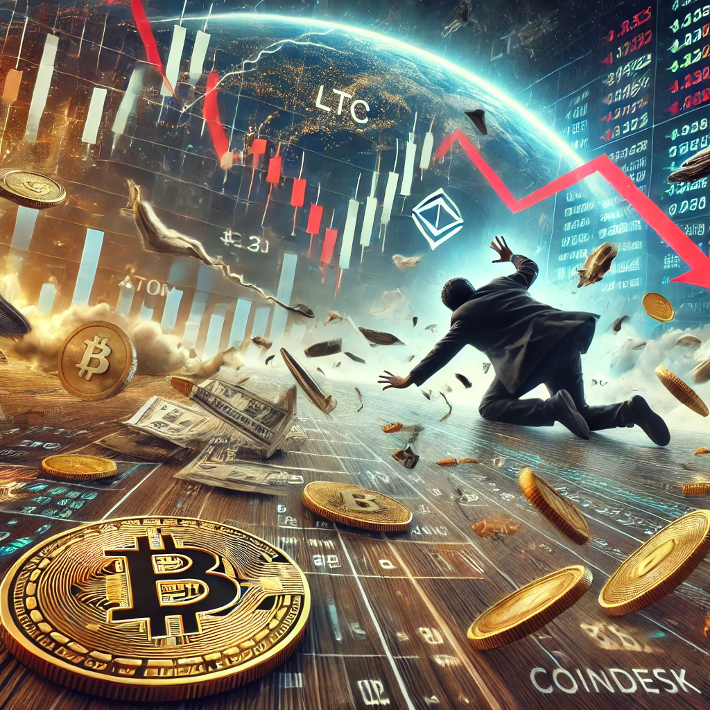 CoinDesk 20指数が全面下落、LTCとATOMが大幅に後退 - innovaTopia - （イノベトピア）