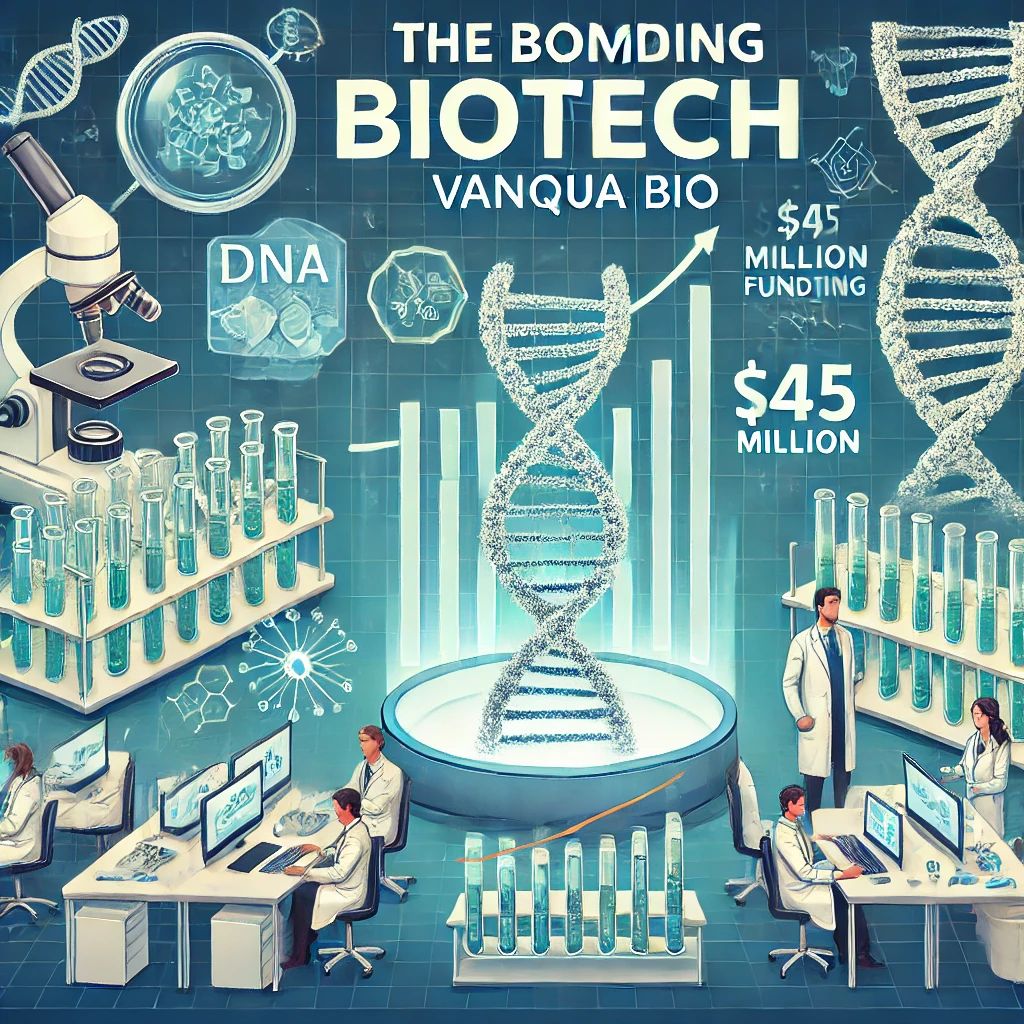 バイオテク業界沸騰：Vanqua Bioが45百万ドル調達、業界全体でイノベーション加速