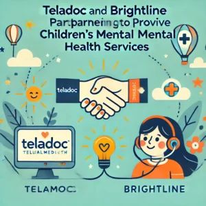 TeladocとBrightline、子供の精神保健サービスで手を組む
