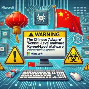 中国製アドウェア「HotPage」、Microsoft署名の下でカーネルレベルマルウェアに