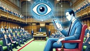 AIが政治家のスマホ使用を監視、プライバシーと技術の境界線を問う