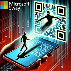 Microsoft Sway悪用のQRコードフィッシング急増！アジア・北米のユーザーに警戒呼びかけ