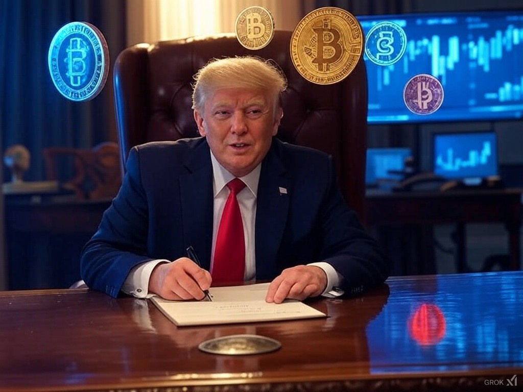 トランプ大統領、新大統領令で暗号資産政策を大転換—ビットコイン最高値更新と市場の反応