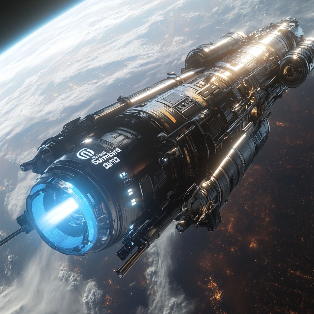 tatsu0256_A_futuristic_nuclear_fusion_rocket_Sunbird_in_space_d_865e67cc-1147-49e5-bf39-329a03ca6ee3 - innovaTopia
