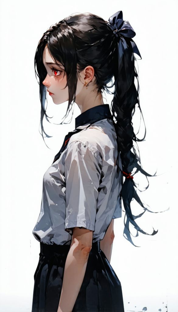 1girl_black_hair_red_eyes_ponytail_20250414093400_04 - innovaTopia
