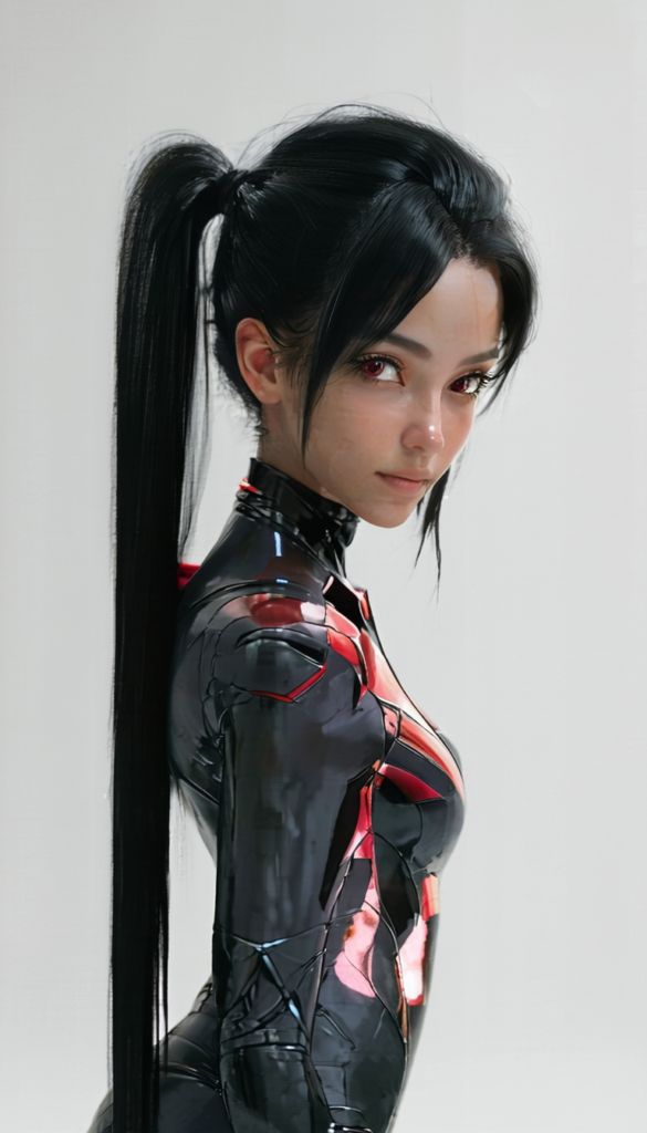 1girl_black_hair_red_eyes_ponytail_20250415055321_04 - innovaTopia