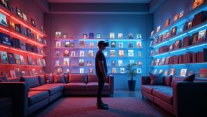 Apple Vision Pro用アプリ『ReelRoom』が実現する空間型ビデオストア体験 — デジタル時代に失われた選ぶ楽しさの復活