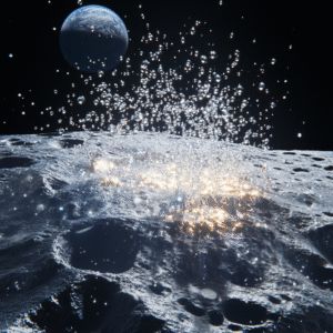 NASA新研究：太陽風が月面で水を生成している – 宇宙探査の未来を変える発見