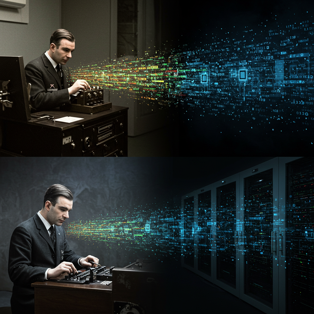 現代AI技術がエニグマ暗号を13分で解読：第二次世界大戦