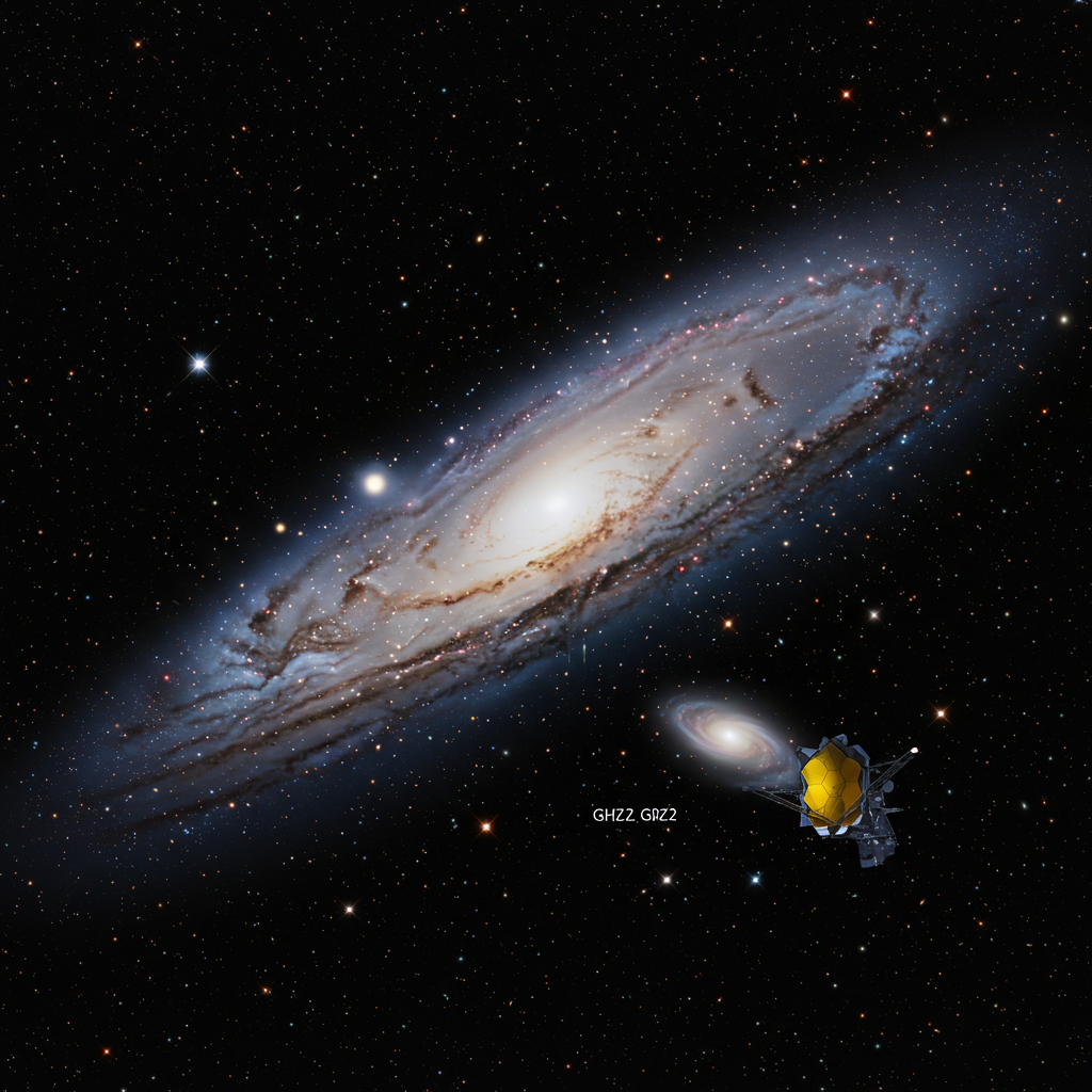 ALMA・JWST観測成功：134億光年先の銀河GHZ2で酸素を検出、