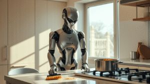 テスラのヒューマノイドロボット「オプティマス」が家事をこなす未来、自然言語で指示可能に