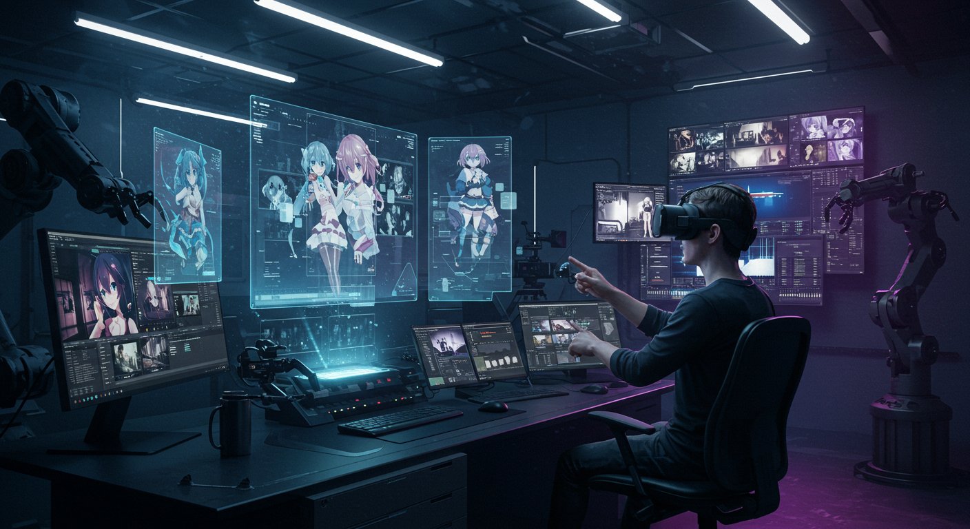 MovieFlo.AI発表：Mystic MooseがAI映画制作アプリをローンチ、アニメクリエイター向けエンド