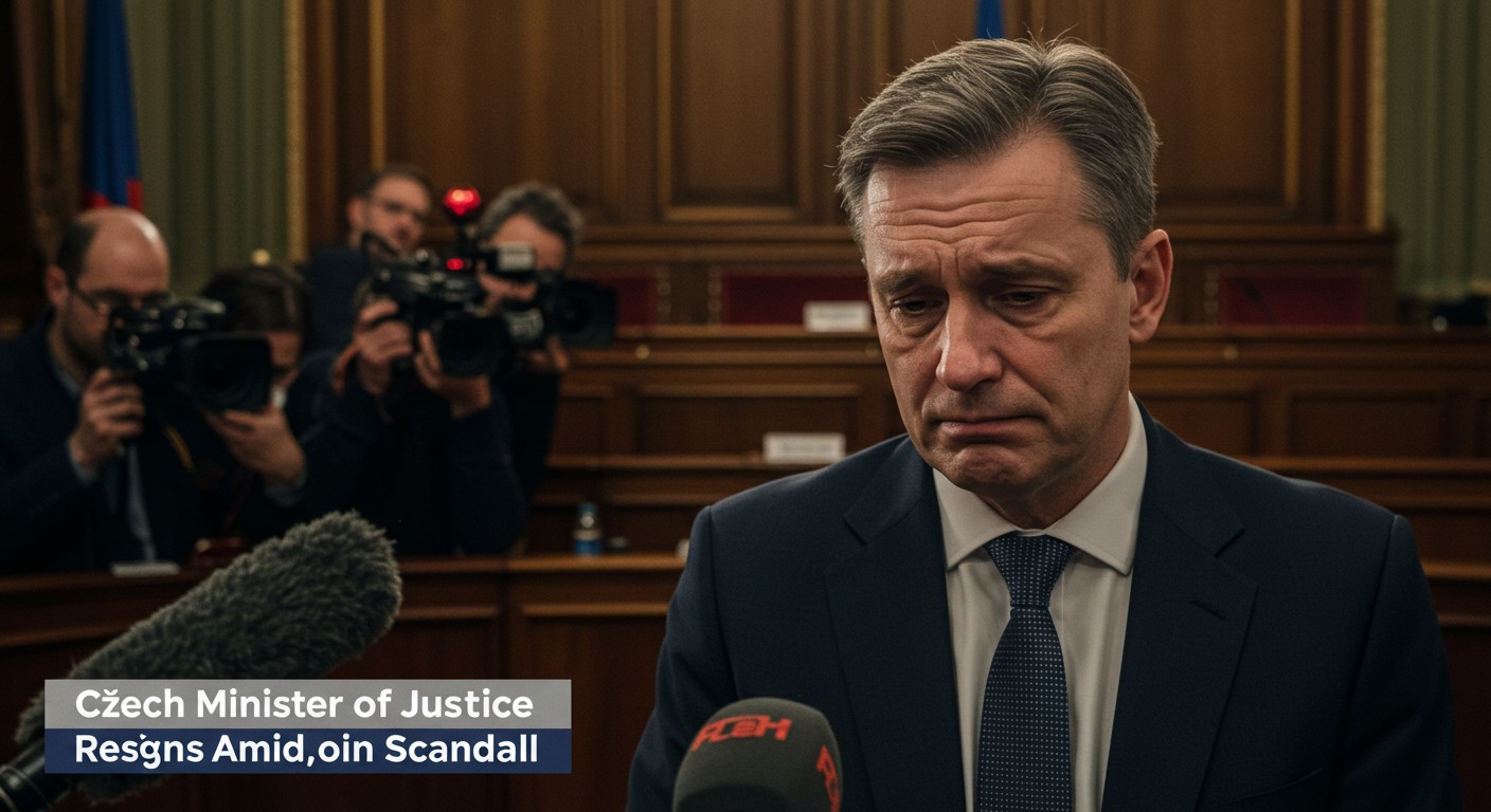 チェコ法務大臣が4500万ドルのビットコイン寄付スキャンダルで辞任 – ダークウェブ運営者からの暗号通貨受領が政治問題に