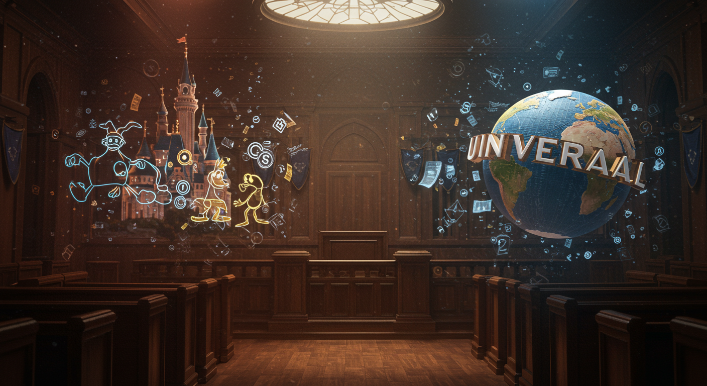 ディズニー・ユニバーサルがMidjourneyを提訴：AI画像生成における著作権侵害で「盗作の