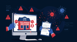Booking.com偽装サイトからAsyncRAT感染拡大、偽CAPTCHAでクリップボードハイジャック攻撃が進化 - innovaTopia - （イノベトピア）