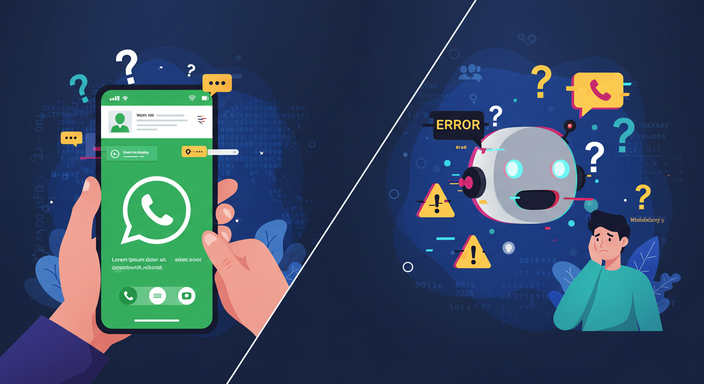 WhatsApp AI、鉄道問い合わせで無関係な個人情報を流出させる